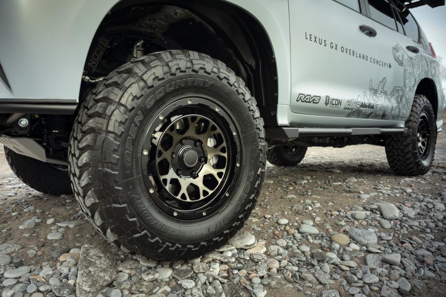 Колеса Lexus GX460 Overland Concept 2020 года  (фото 16 из 26)